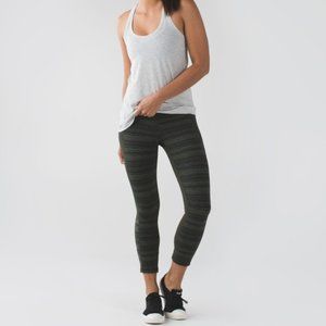 Lululemon Give Me Qi Green Leggings sz 4